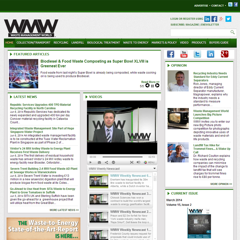 Waste Management World WMW